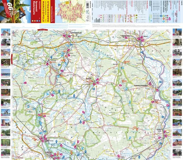Produktbild: MARCO POLO Freizeitkarte 20 Spreewald, Niederlausitz 1:100.000