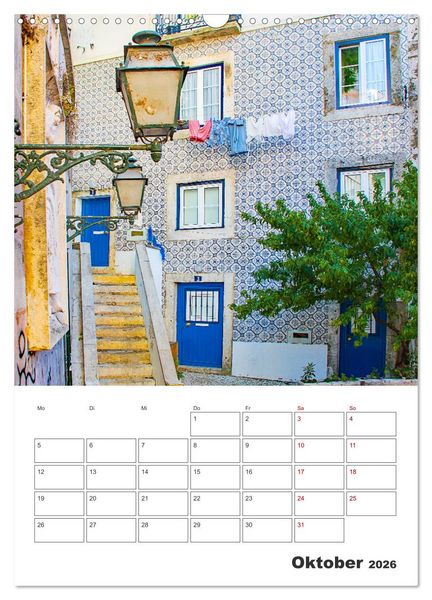 Produktbild: Lissabon - ein Traumreiseziel (Wandkalender 2026 DIN A3 hoch), CALVENDO Monatskalender