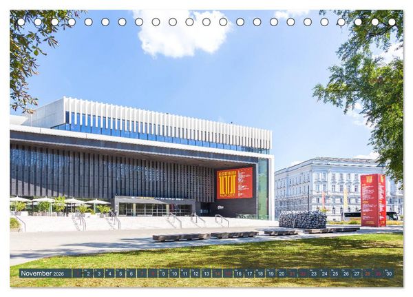 Produktbild: Facettenreiches Linz (Tischkalender 2026 DIN A5 quer), CALVENDO Monatskalender