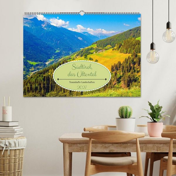 Produktbild: S&uuml;dtirol, das Ultental Traumhafte Landschaften (Wandkalender 2027 DIN A2 quer), CALVENDO Monatskalender