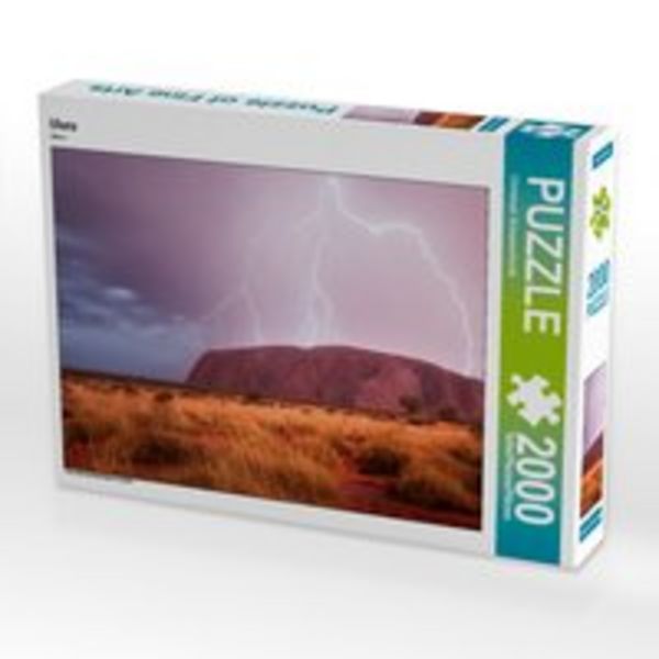 CALVENDO Puzzle Uluru | 2000 Teile Lege-Größe 90 × 67 cm Foto-Puzzle für glückliche Stunden
