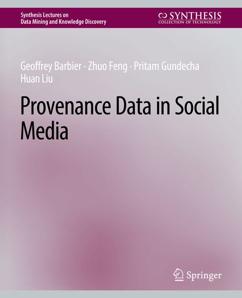 Produktbild: Provenance Data in Social Media