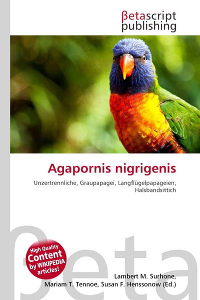 Produktbild: Agapornis nigrigenis