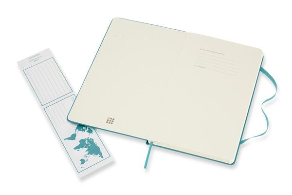 Produktbild: Moleskine Notizbuch Large/A5, Blanko, Hard Cover, Riff Blau