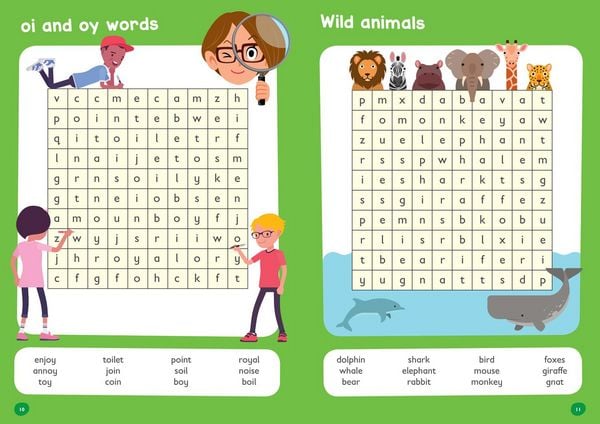 Produktbild: Spelling Word Searches Ages 5-7