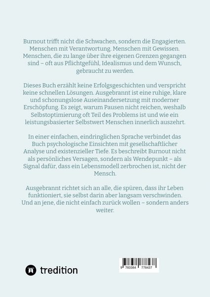 Produktbild: Ausgebrannt
