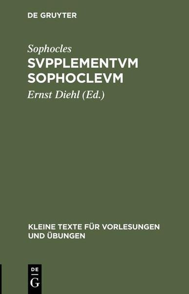 Produktbild: Svpplementvm Sophoclevm