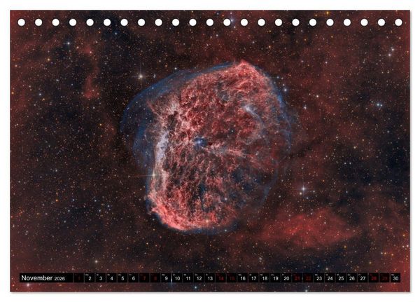 Produktbild: Deep-Sky Fotografie (Tischkalender 2026 DIN A5 quer), CALVENDO Monatskalender