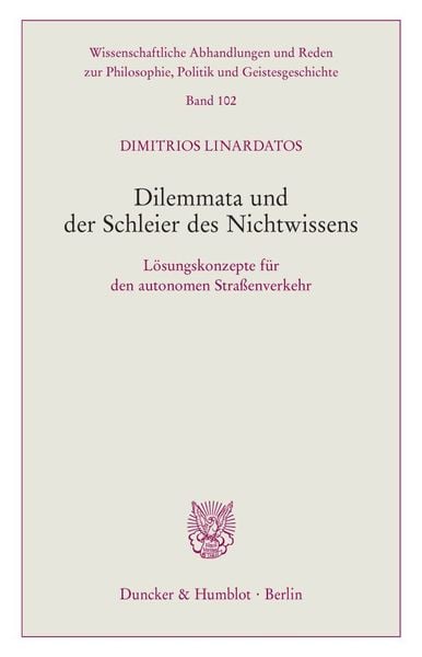 Produktbild: Dilemmata und der Schleier des Nichtwissens.