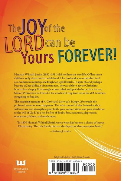 Produktbild: A Christian's Secret of a Happy Life