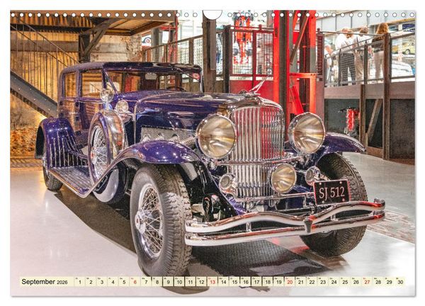 Produktbild: Nationales Auto Museum, The Loh Collection (Wandkalender 2026 DIN A3 quer), CALVENDO Monatskalender