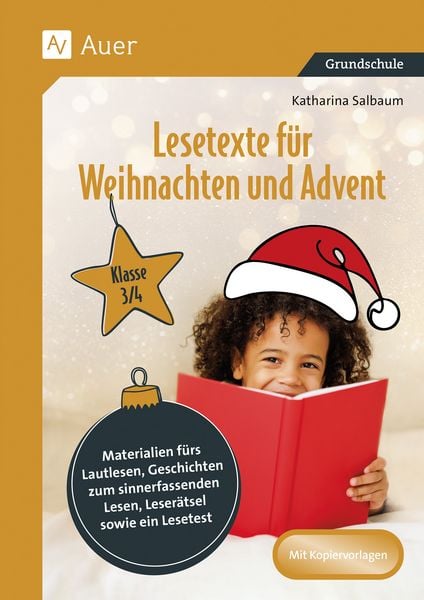 Produktbild: Lesetexte f&uuml;r Weihnachten und Advent 3/4