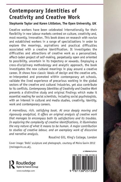 Produktbild: Contemporary Identities of Creativity and Creative Work