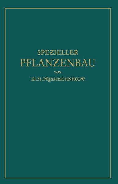 Produktbild: Speƶieller Pflanƶenbau