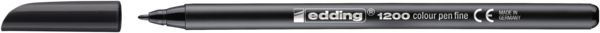 Produktbild: EDDING&reg; Fasermaler 1200, schwarz