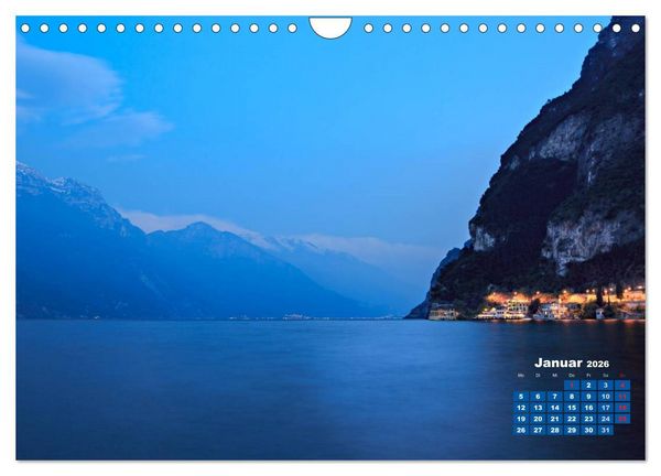 Produktbild: Riva del Garda - Perle des Gardasees (Wandkalender 2026 DIN A4 quer), CALVENDO Monatskalender