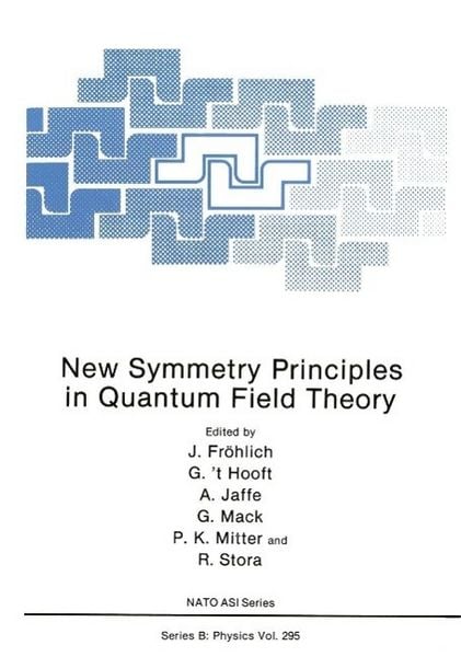 Produktbild: New Symmetry Principles in Quantum Field Theory