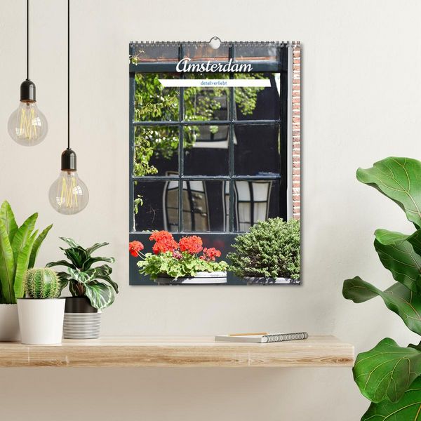 Produktbild: Amsterdam detailverliebt (Wandkalender 2026 DIN A3 hoch), CALVENDO Monatskalender