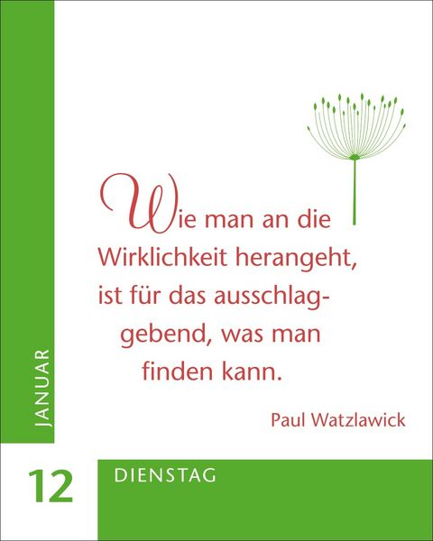 Produktbild: Ein Jahr der Gelassenheit Mini-Geschenkkalender 2027