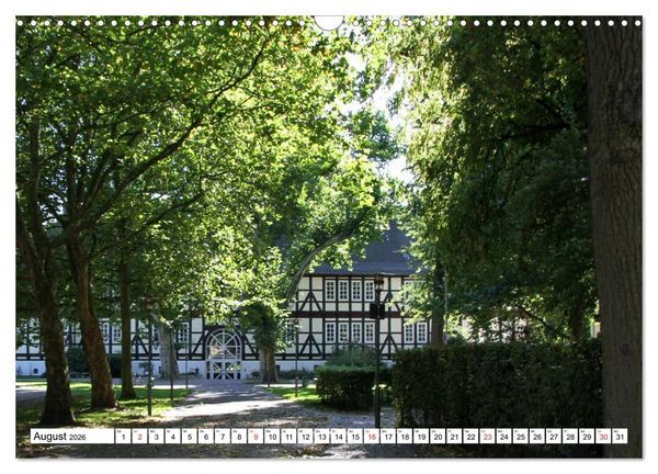 Produktbild: BURGDORFER ANSICHTEN (Wandkalender 2026 DIN A3 quer), CALVENDO Monatskalender