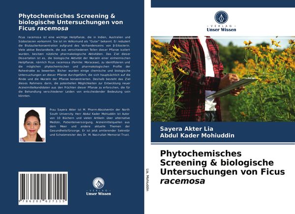 Produktbild: Phytochemisches Screening & biologische Untersuchungen von Ficus racemosa