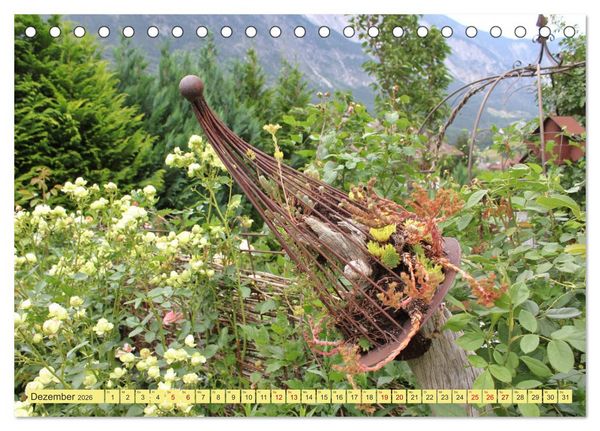 Produktbild: Gartentr&auml;umerei (Tischkalender 2026 DIN A5 quer), CALVENDO Monatskalender