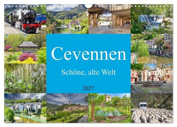 Produktbild: Cevennen - Sch&ouml;ne alte Welt (Wandkalender 2027 DIN A3 quer), CALVENDO Monatskalender