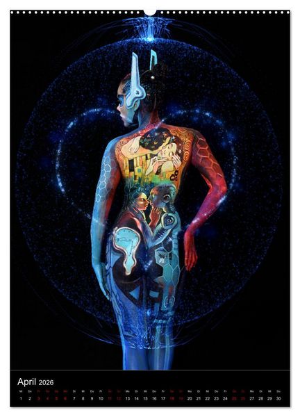 Produktbild: World Bodypainting Festival: Generation NEXT (Wandkalender 2026 DIN A2 hoch), CALVENDO Monatskalender