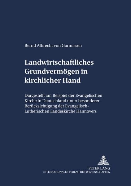 Produktbild: Landwirtschaftliches Grundverm&ouml;gen in kirchlicher Hand