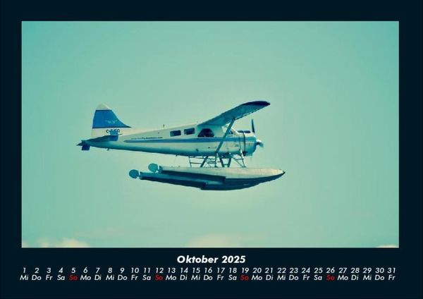 Produktbild: Flugzeuge 2025 Fotokalender DIN A4