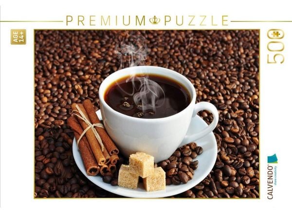 CALVENDO Puzzle Kaffee | 500 Teile Lege-Größe 48 × 36 cm Foto-Puzzle für Erwachsene