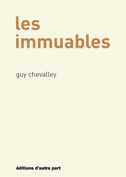 Produktbild: Les immuables