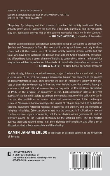 Produktbild: Civil Society and Democracy in Iran