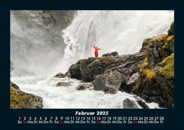 Produktbild: Wasserf&auml;lle 2025 Fotokalender DIN A5