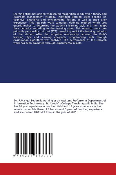 Produktbild: RLO by Classification Algorithms