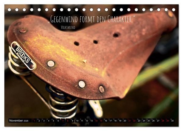 Produktbild: Velo Kunst (Tischkalender 2026 DIN A5 quer), CALVENDO Monatskalender
