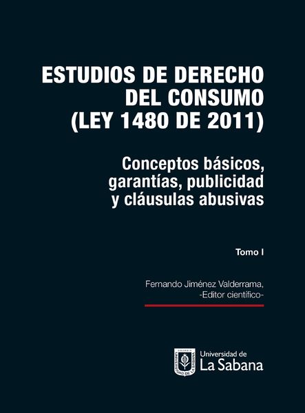 Produktbild: Estudios de derecho del consumo (Ley 1480 de 2011). Tomo I