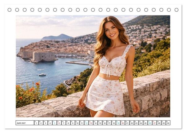 Produktbild: Sch&ouml;nheit(en) in Europa (Tischkalender 2027 DIN A5 quer), CALVENDO Monatskalender