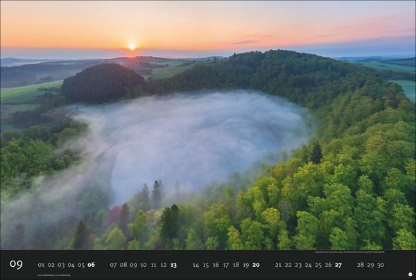 Produktbild: Deutschlands Naturparadiese Kalender 2026