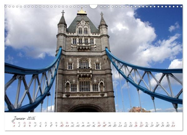 Produktbild: London - Metropole zwischen Tradition und Moderne (Wandkalender 2026 DIN A3 quer), CALVENDO Monatskalender