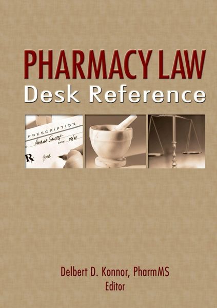 Produktbild: Pharmacy Law Desk Reference