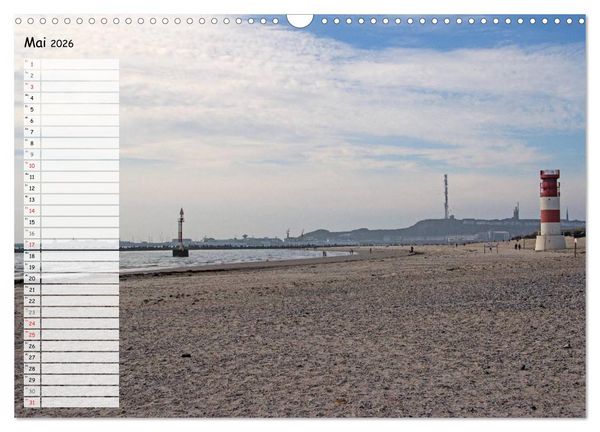 Produktbild: Helgoland - idyllische Nordseeinsel (Wandkalender 2026 DIN A3 quer), CALVENDO Monatskalender