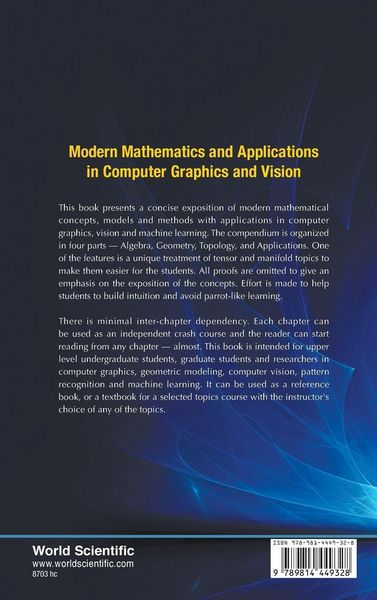Produktbild: MODERN MATHEMATIC & APPLICATION IN COMPUTER GRAPHIC & VISION
