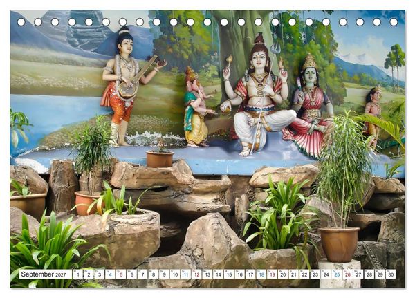 Produktbild: Malaysia &ndash; Zwischen Regenwald, Tempeln und Skyline von Kuala Lumpur (Tischkalender 2027 DIN A5 quer), CALVENDO Monatskalender