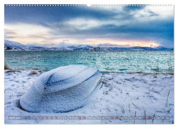 Produktbild: Polarnacht in Troms&oslash; (Wandkalender 2026 DIN A2 quer), CALVENDO Monatskalender