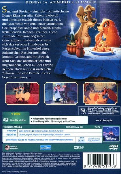 Produktbild: Susi und Strolch - Disney Classics