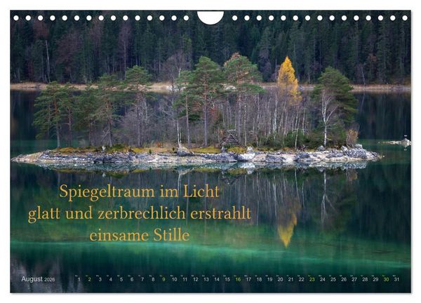 Produktbild: Haiku - Gedichte in 17 Silben (Wandkalender 2026 DIN A4 quer), CALVENDO Monatskalender
