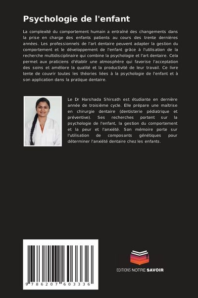 Produktbild: Psychologie de l'enfant