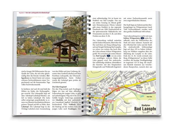 KOMPASS Radreiseführer Lahnradweg