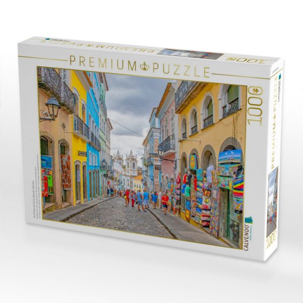 Produktbild: CALVENDO Puzzle Rua Portas do Carmo Salvador, Brasilien | 1000 Teile Lege-Gr&ouml;&szlig;e 64x48cm Foto-Puzzle f&uuml;r gl&uuml;ckliche Stunden